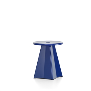 Vitra Tabouret Métallique Stool Prouvé Bleu Marcoule