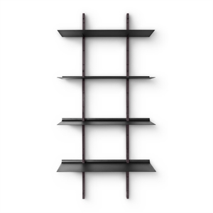 Eva Solo Smile Shelving Set Large Smoked Oak/ Black