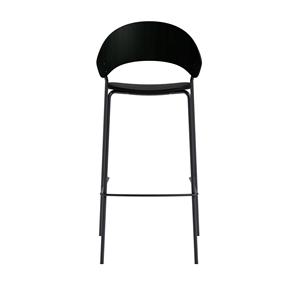 Eva Solo Dosina Bar Stool 75 cm Upholstered Oak/ Black