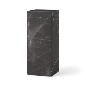 Audo Plinth Pedestal Gray Kendzo Marble