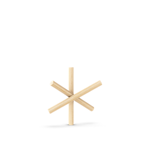 TON Logs -koukku, luonnonvärinen