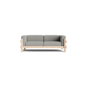 Normann Copenhagen Kube 3-istuttava sohva Pine/Remix 133