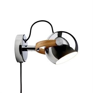Halo Design DC -seinävalaisin Ø12 kromi