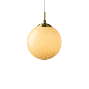 Halo Design Candy Ball -riippuvalaisin Ø20 Kermanvärinen