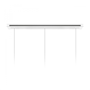 Foscarini Multiple Linear Katos 135 cm Valkoinen