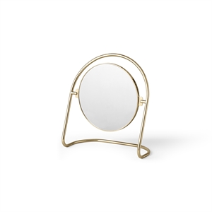 Audo Nimbus Table Mirror Polished Brass