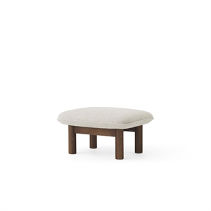 Audo Brasilia Ottoman Dark Oak/Moss