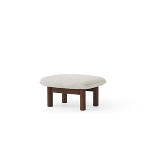 Audo Brasilia Ottoman Walnut/ Moss