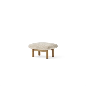 Audo Brasilia Stool Natural Oak/Sheepskin Curly