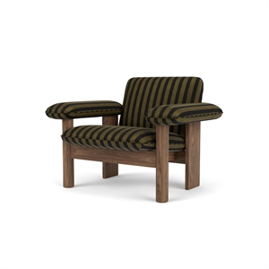 Audo Brasilia Armchair Low Back Walnut/ Cabanon