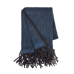 Cozy Living Mathea Matto Melange Royal Blue/Noir