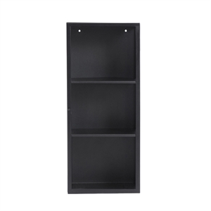 Muubs Atlanta Cabinet Small Black w. Gray Glass