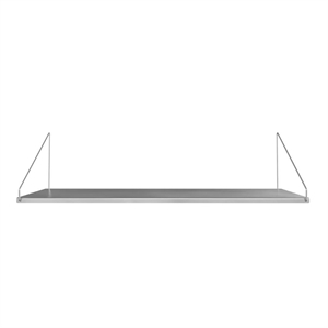 Frama Shelf Kirjastohylly + Yksittäinen 27x80 Ruostumatonta Terästä