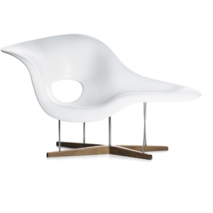 Vitra La Chaise nojatuoli valkoinen