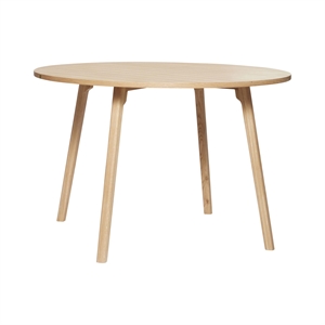 Hübsch Ground Dining Table Round Nature