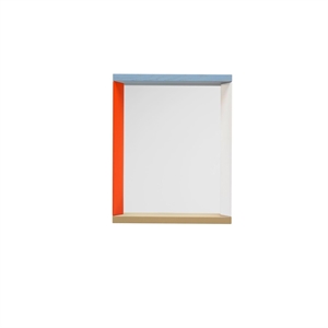 Vitra Color Frame Mirror Pieni Sininen/oranssi