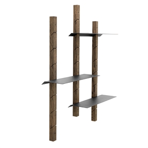 Muubs Oaks Shelf System Medium Tummaksi petsattu