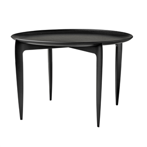 Fritz Hansen Tray Coffee Table Black Ø60