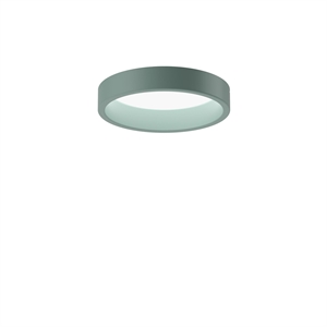 Louis Poulsen LP Circle -kattovalaisin, Puoliuppoasennus, Ø26, 3000K, Dali/Switch-Dim, Vaalea Petrooleumi