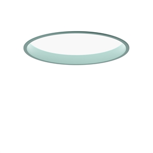 Louis Poulsen LP Circle -kattovalaisin, Upotettava, Ø26, 3000K, Dali/Switch-Dim, Vaalea Petrooleumi