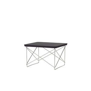 Vitra Occasional Table LTR Yöpöytä/Sivupöytä Tumma Tammi/Ruostumaton Teräs