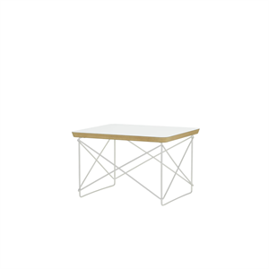 Vitra Occasional Table LTR Yöpöytä/Sivupöytä Valkoinen Laminaatti/Valkoinen