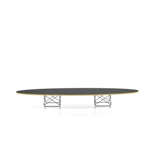 Vitra Elliptic ETR -sohvapöytä, Musta Laminaatti