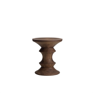 Vitra Eames -jakkara, malli C, tummanruskea