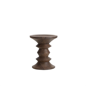 Vitra Eames -jakkara, malli A, tummanruskea