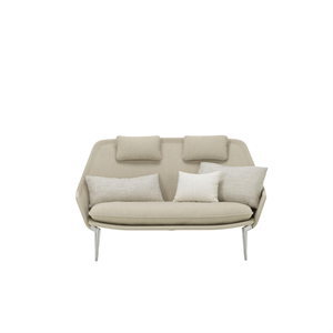 Vitra Slow Sofa Flocca 0650/Beige 02/Chrome