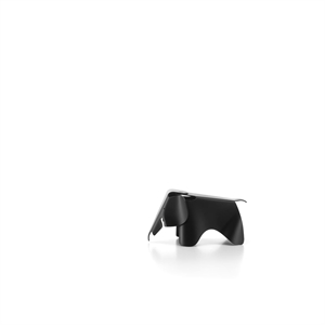 Vitra Eames Elephant RE -jakkara, pieni, tummanmusta