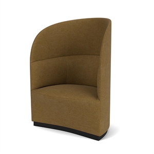 Audo Tearoom Armchair High Back Gold/Audo Bouclé