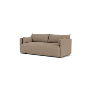 Audo Offset Sofa 2-Person Flint