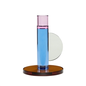 Hübsch Astro Candlestick Blue