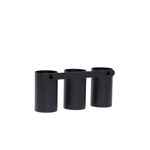 Hübsch Silo Desk Storage Black