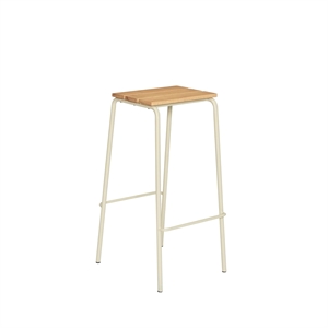 Hübsch Stilt Bar Stool Sand