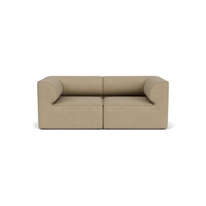 Audo Eave 96 2-Seater Sofa Configuration 1 Beige