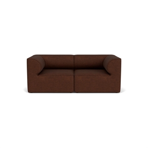 Audo Eave 96 2-Seater Sofa Configuration 1 Bordeaux