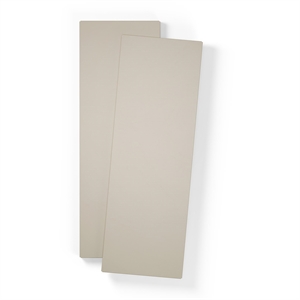 Osastohylly Suureen Kaappiin, Jossa 2 Ovea, 2 Kpl Setti, Kivenharmaa