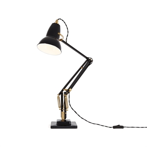 Anglepoise Original 1227™ Brass Table Lamp Jet Black