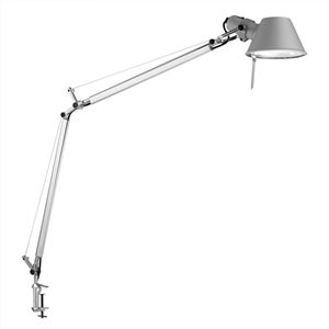 Artemide Tolomeo Table Lamp Aluminium with Clip