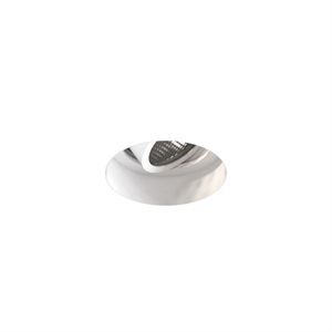 Astro Trimless Slimline Round Sideable Nelikerroksinen Spotlight Mattavalkoinen