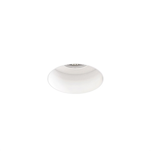 Astro Trimless Slimline Round Fixed Fireflight IP65 -kohdevalaisin, Mattavalkoinen