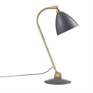 Bestlite BL2 Table Lamp Grey & Brass