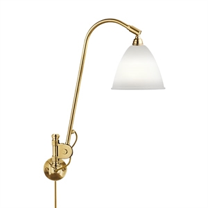 Bestlite BL6 Wall Lamp Brass & Porcelain