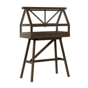 Design House Stockholm Greenhouse -kasvihuone, tumma tuhka