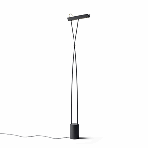 Estiluz Leo Floor lamp Black