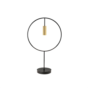 Estiluz Revolta Table Lamp Gold & Black