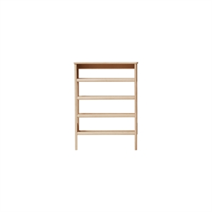 Form & Refine A Line Shoe Shelf 72 White Oiled Oak