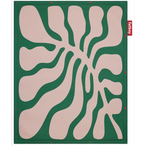 Fatboy Flying Carpet -matto 140x180 Cm, Yrttivihreä/oranssi